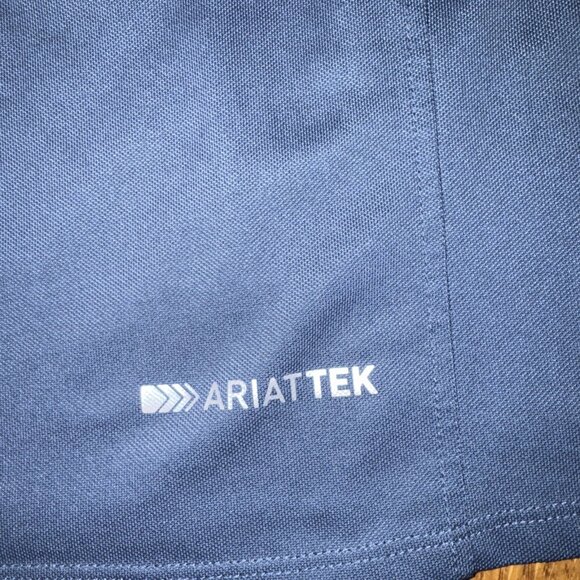 Ariat Tek Heat Series 1/4 Zip Women's Pullover Blue Size XL - Picture 4 of 5